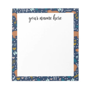 Personalised Capybara Notepad