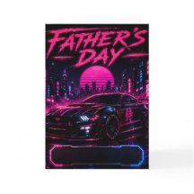 Personalised Car Lover Dad Greeting Card