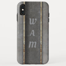 Personalised Carbon Dust iPhone XS Max Case