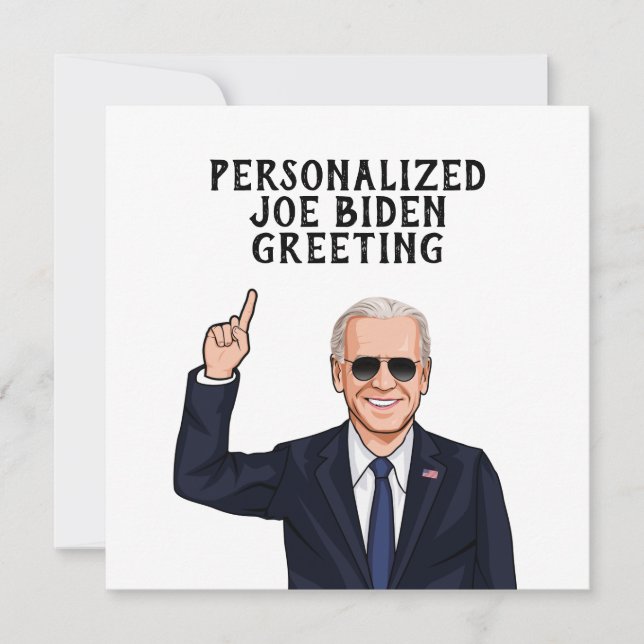 Personalised Card (Front)