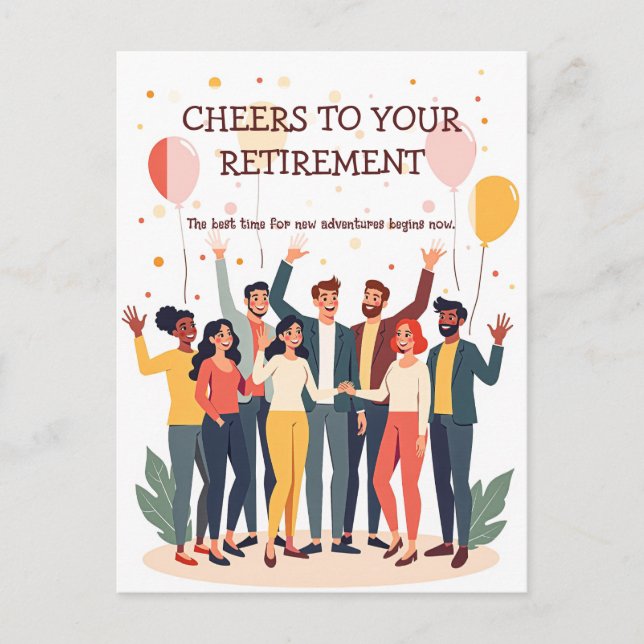 Personalised Card – Farewell Colleagues (Front)