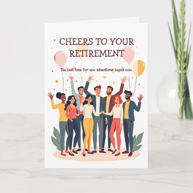 Personalised Card – Farewell Colleagues (Front)