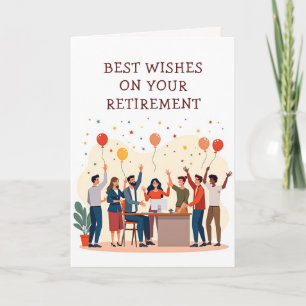 Personalised Card – Farewell Colleagues