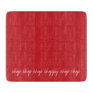 Personalised Cardinal Red Cutting Board