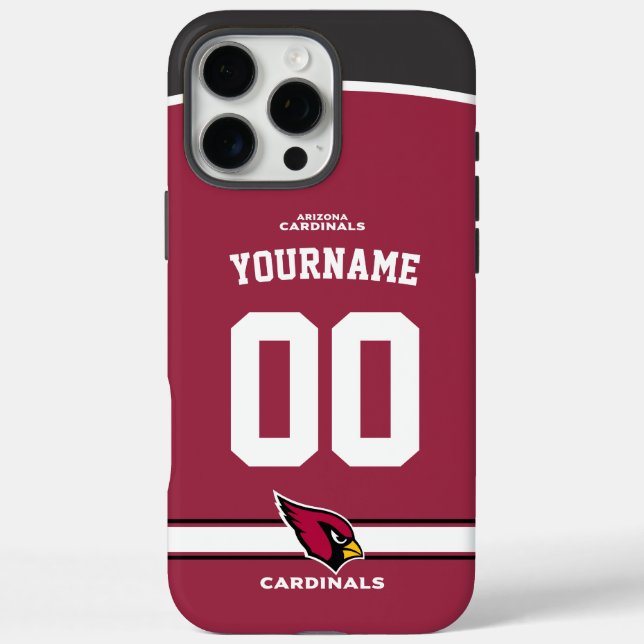Personalised Cardinals Jersey American Football Case-Mate iPhone Case (Back)