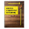 Personalised Carpentry Notebook
