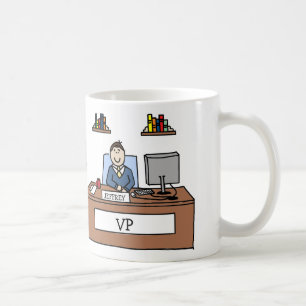 Personalised cartoon mug- VP Coffee Mug
