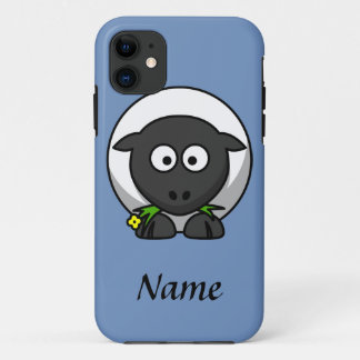 Personalised Cartoon Sheep iPhone 11 Case