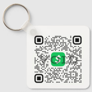 Personalised Cash App QR Code  Key Ring