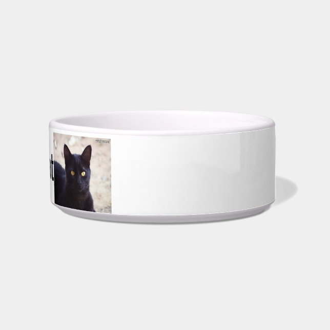 Personalised Cat Bowl (Right)