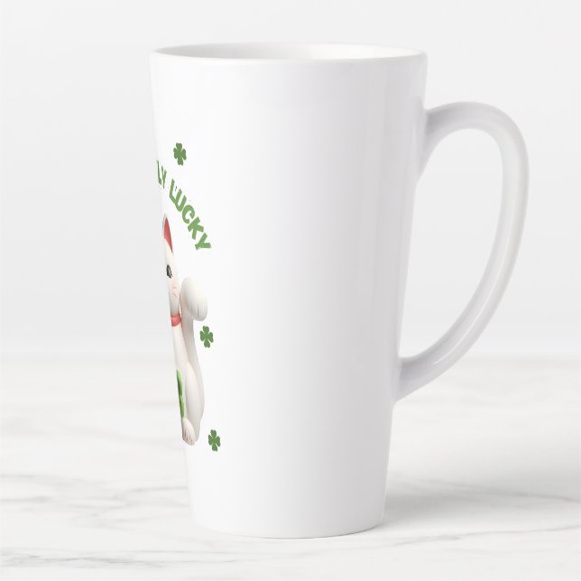 Personalised cat Classic Mug, 11 oz Latte Mug (Right)