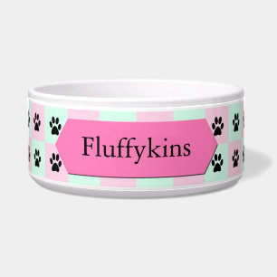 Personalised Cat Food Bowl Dishes