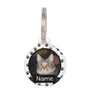 Personalised Cat I.D. Tag for Your Pet