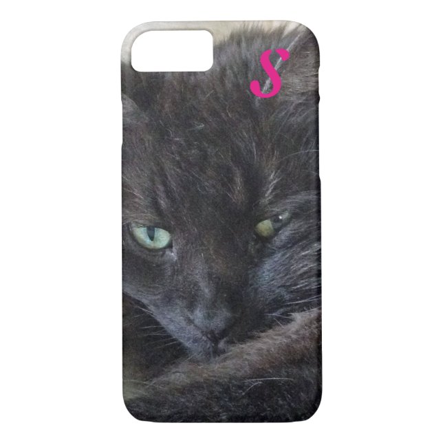Personalised Cat iPhone Case (Back)