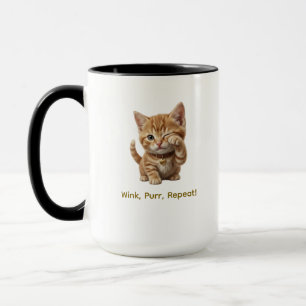 Personalised Cat Lover Mug Custom Cat Coffee Mug
