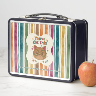 Personalised Cat Lunch Box