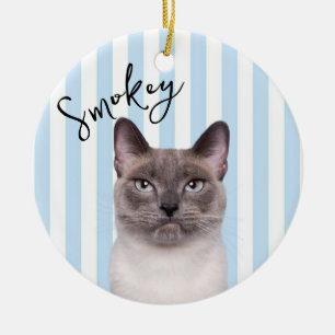 Personalised Cat Memorial Ornament