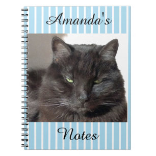 Personalised Cat Notebook