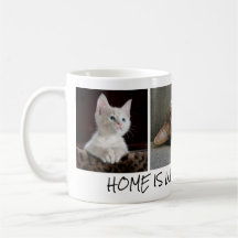 Personalised Cat Photos in Coffee Mug