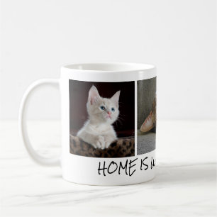 Personalised Cat Photos in Coffee Mug