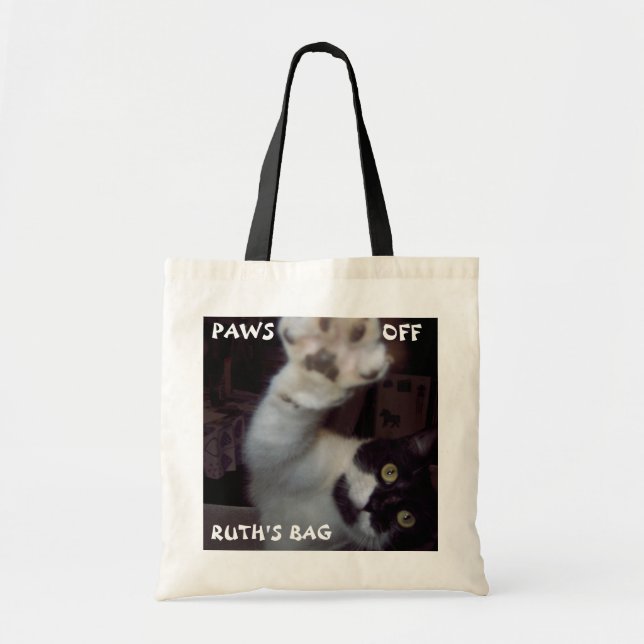 Personalised Cat Tote (Front)