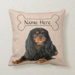 Personalised Cavalier King Charles Spaniel Dog Cushion