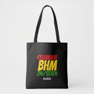 Personalised CELEBRATE BHM 24/SEVEN Tote Bag