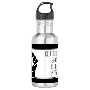 Personalised CELEBRATE BLACK HISTORY 532 Ml Water Bottle