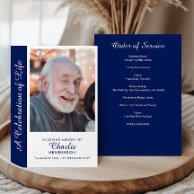 Personalised Celebration of Life Photo Memorial