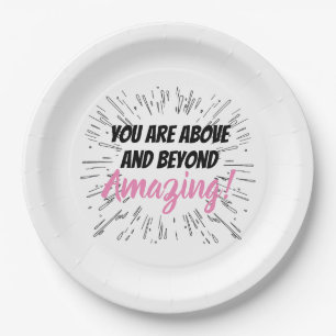 Personalised Celebration Paper Plate