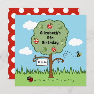 Personalised Celebration Tree Kid's Birthday Party