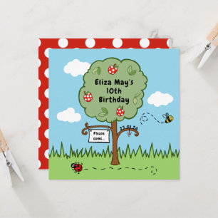 Personalised Celebration Tree Kid's Birthday Party