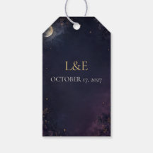 Personalised Celestial Gothic Wedding Favour Gift