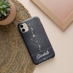 Personalised Celestial Sun Moon Galaxy Stars Magic iPhone 12 Case