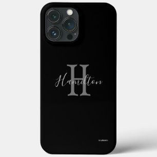 Personalised Cell Phone Case in Black - HAMbyWG
