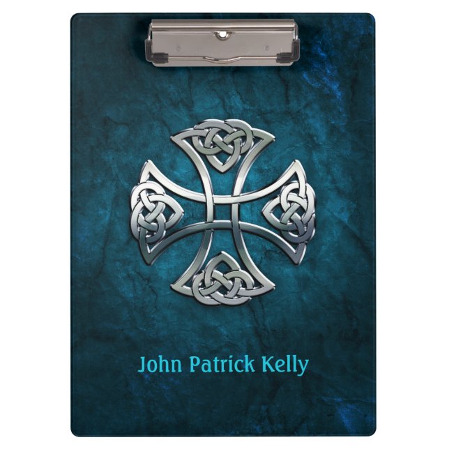 Personalised Celtic Cross Clipboard (Front)