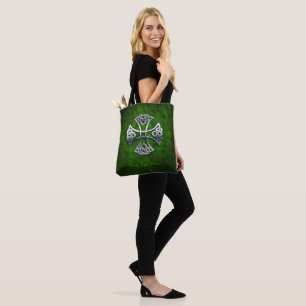 Personalised Celtic Cross Tote Bag