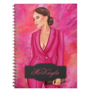 Personalised CEO Boss Woman Notebook