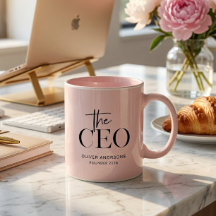Personalised CEO Coffee Mug Custom Boss Lady