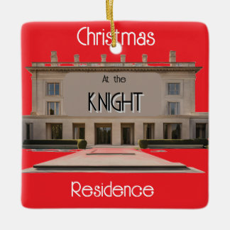 Personalised Ceramic Family Tree Decoration