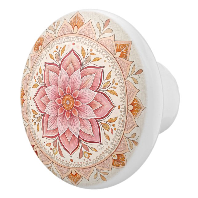 Personalised Ceramic Knob with Your Image or Art (Right)