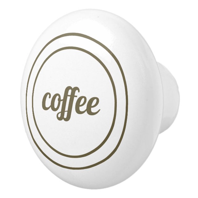 Personalised Ceramic Pull Knob (Right)