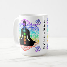 Personalised Chakra Ohm Yogi Zen Mug