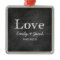 Personalised Chalkboard Love Wedding Ornament