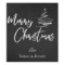 Personalised Chalkboard | Merry Christmas