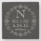 Personalised Chalkboard Monogram Wedding Date
