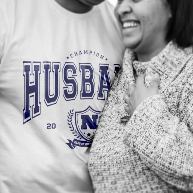 Personalised Champion Husband Funny Men's Gift T-Shirt (Personalized Champion Husband Funny Men's Gift T-Shirt)