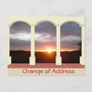 Personalised Change of Address Announcement Postcard