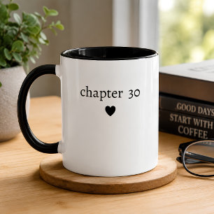 Personalised Chapter 30th Birthday Mug