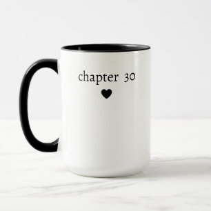 Personalised Chapter 30th Birthday Mug